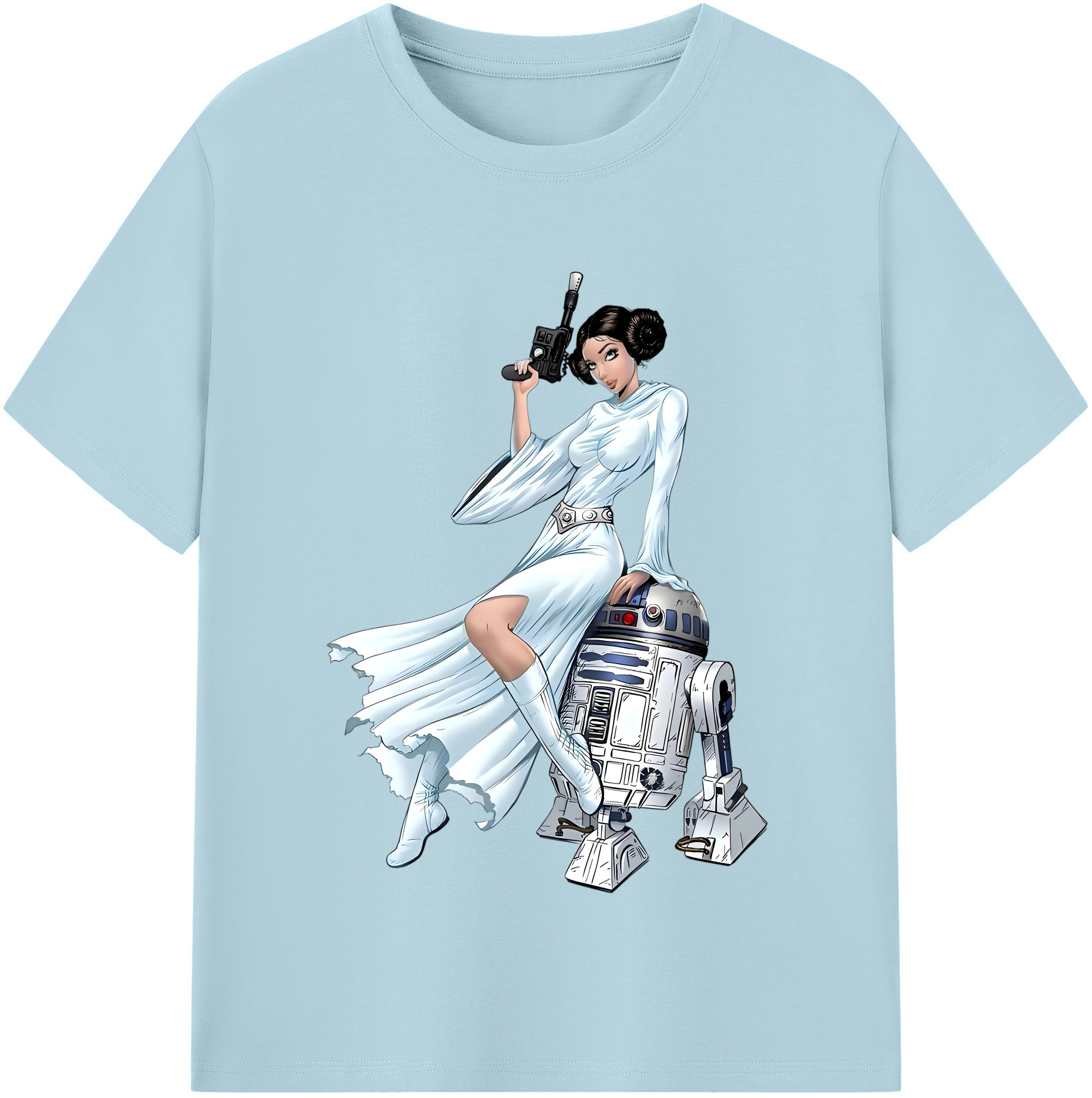 （画像用） スター・ウォーズ Star Wars 綿100％半袖Tシャツ（フロントプリント）